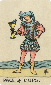Page of Cups