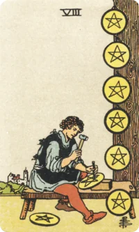 Eight of Pentacles