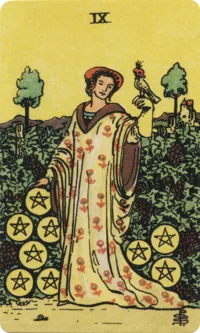 Nine of Pentacles