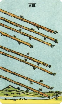 Eight of Wands